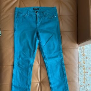 White House Black Market Jeans (Green, Size 2R)